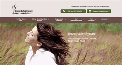 Desktop Screenshot of brazosvalleyeyecare.com